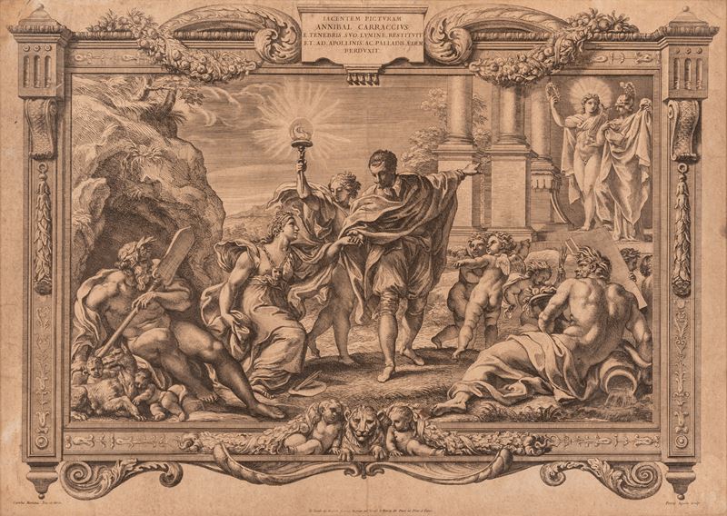 Annibale Carracci - Allevia la Pittura dalle Tenebre