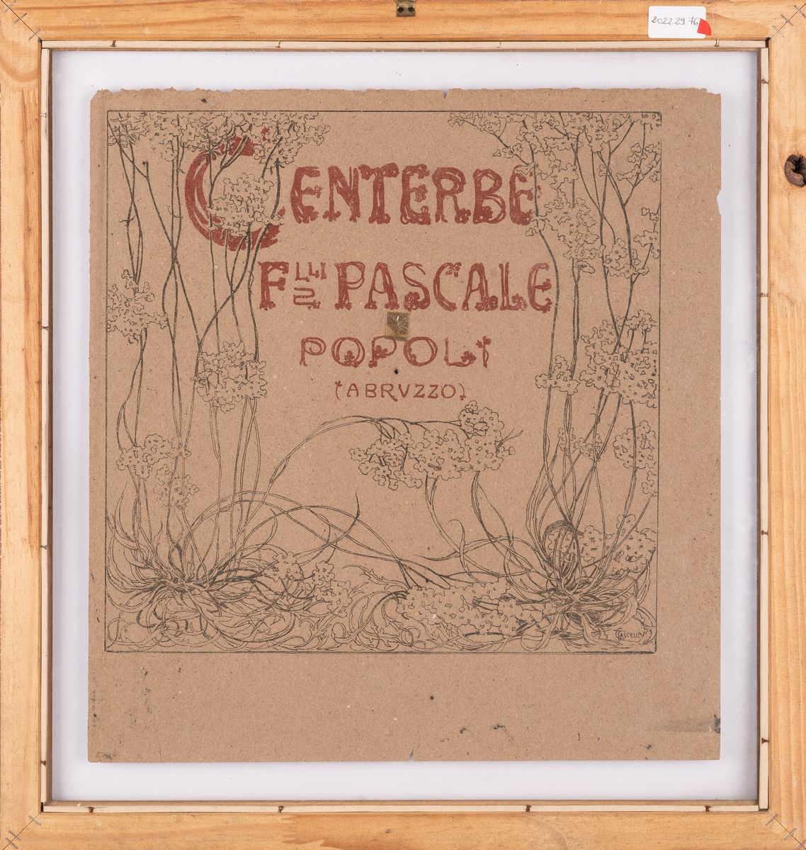 Tommaso Cascella - Reclame della Ditta F.lli Pascale