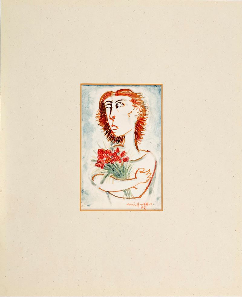 Giuseppe Migneco - Senza Titolo