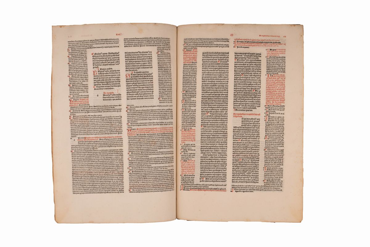 Incunabolo Corpus Iuris Civilis