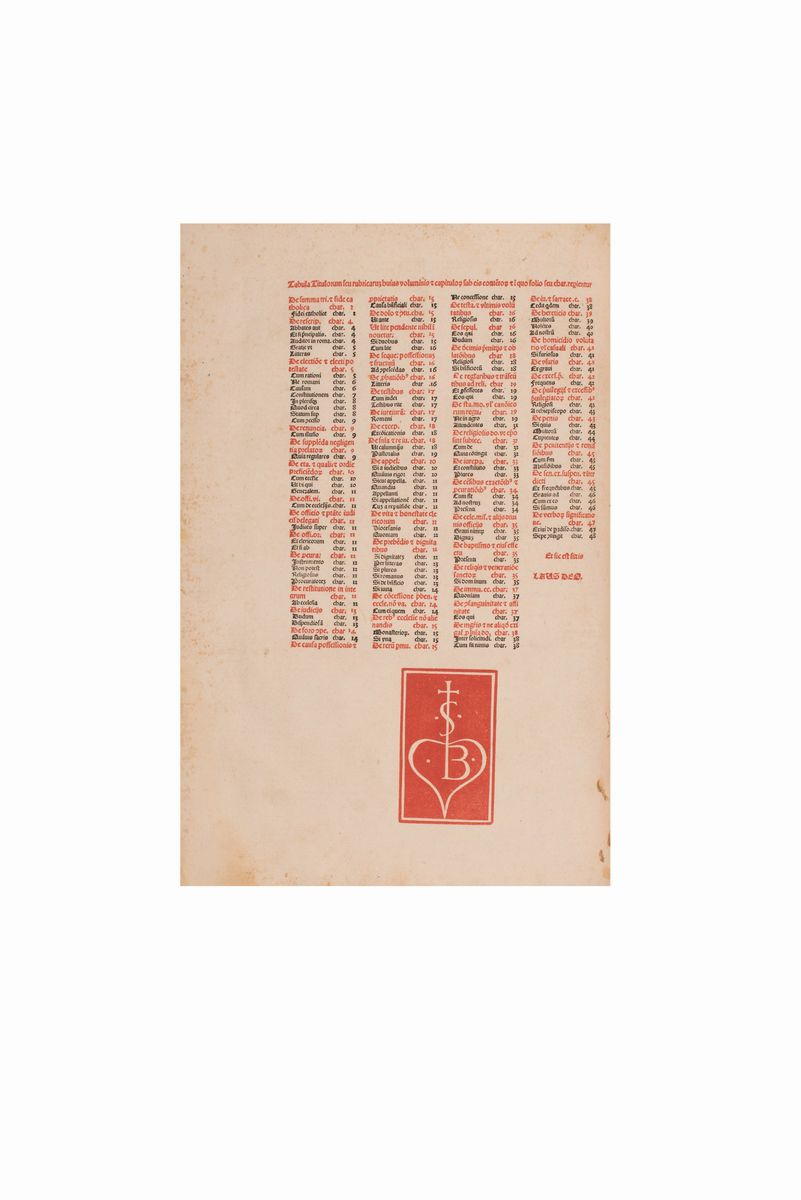 Incunabolo Corpus Iuris Civilis