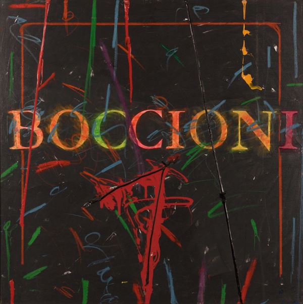 Enrico  Manera - Omaggio a Boccioni