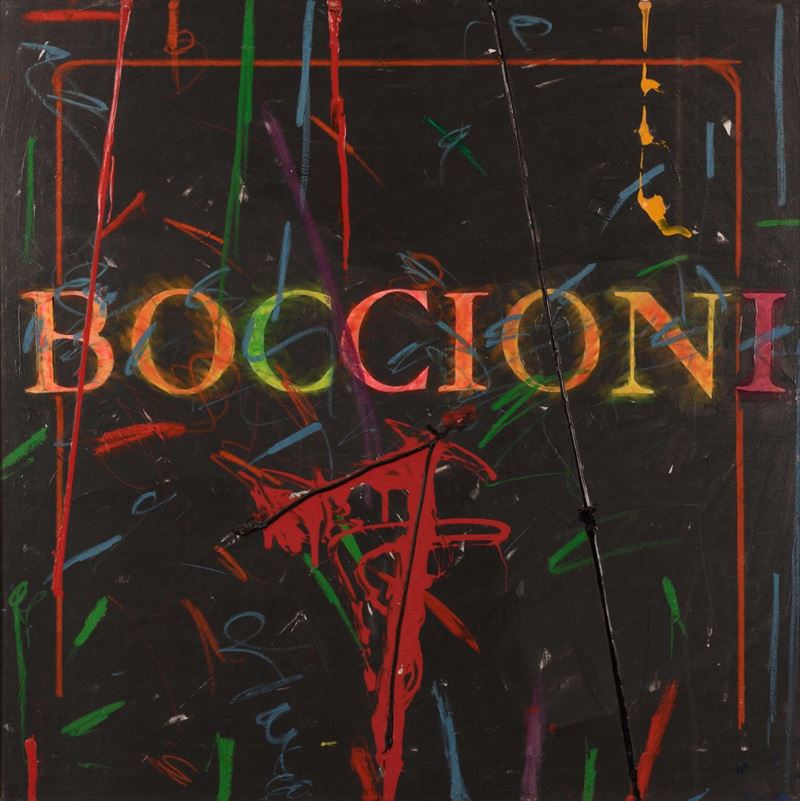 Enrico Manera - Omaggio a Boccioni