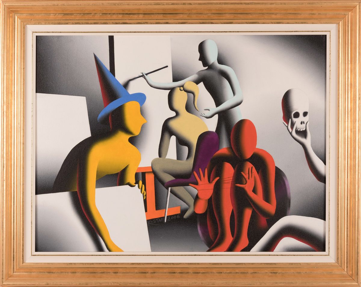 Mark Kostabi - Senza Titolo