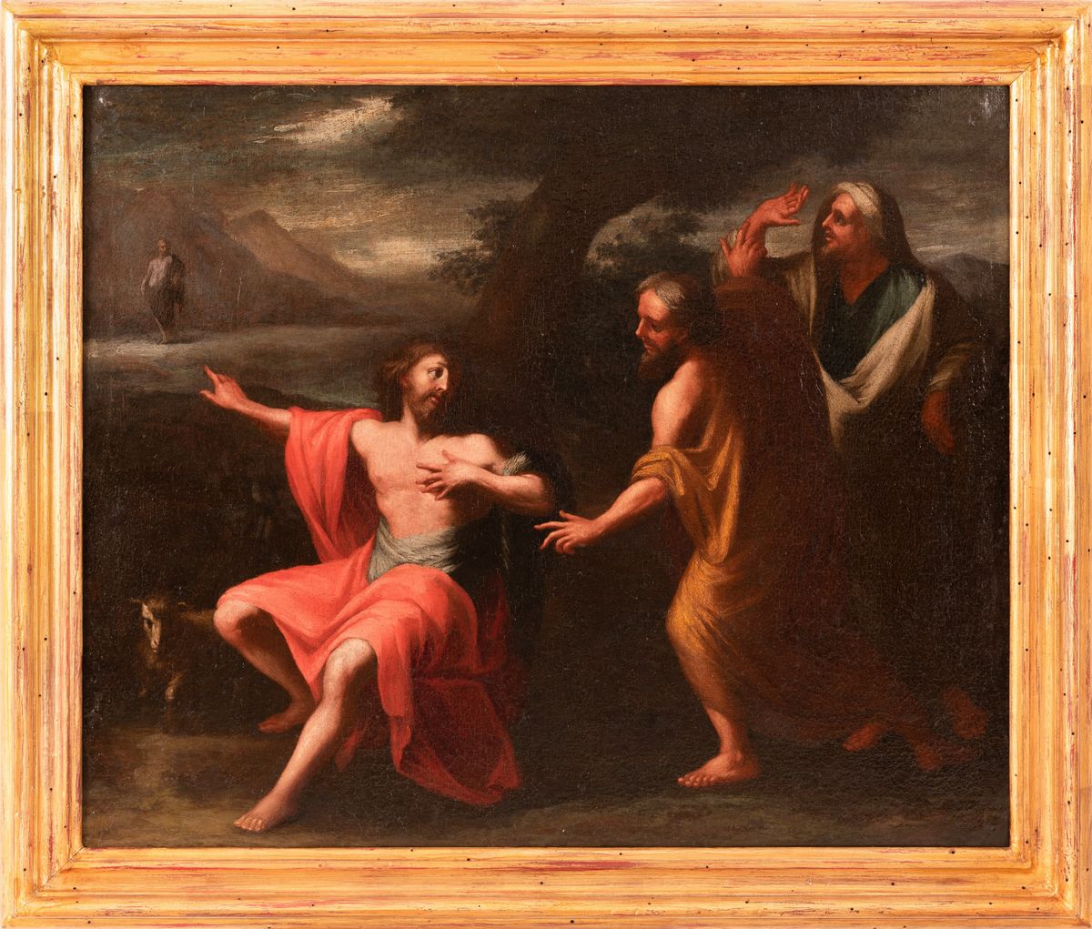 Pittore Emiliano del XVIII Secolo - San Giovanni Battista nel Deserto