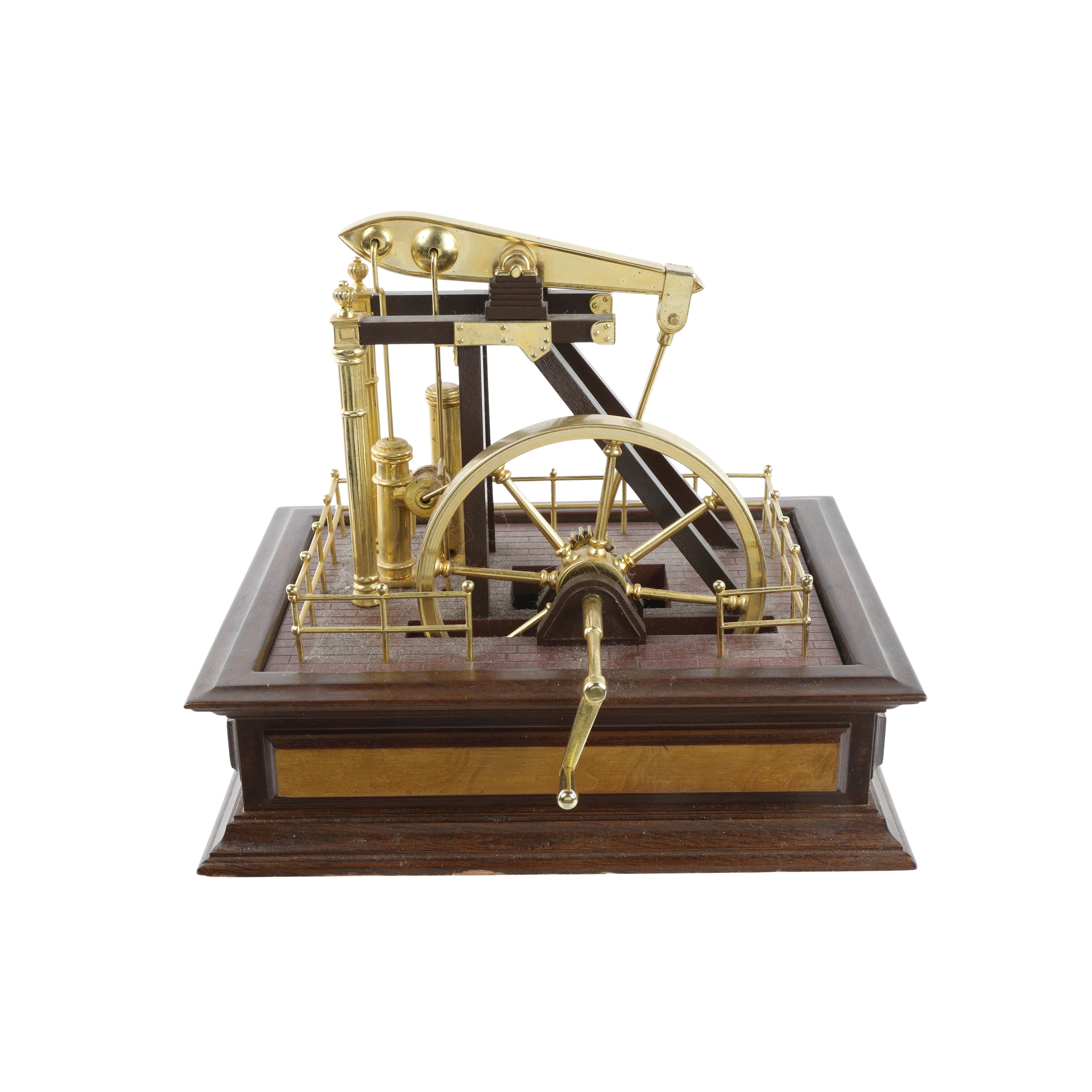 Franklin Mint, Modello di Pumpjack placcato in oro 24Kt