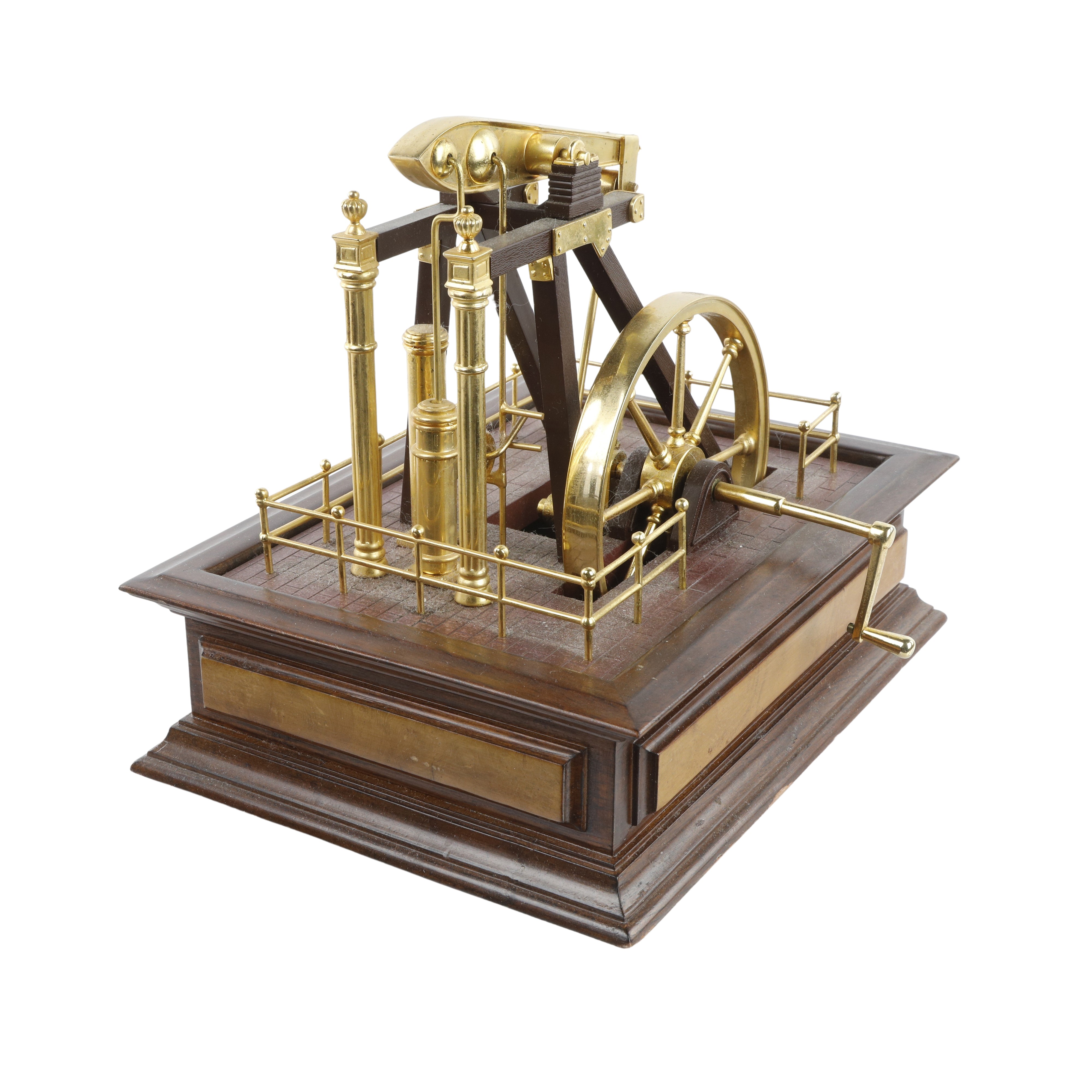 Franklin Mint, Modello di Pumpjack placcato in oro 24Kt