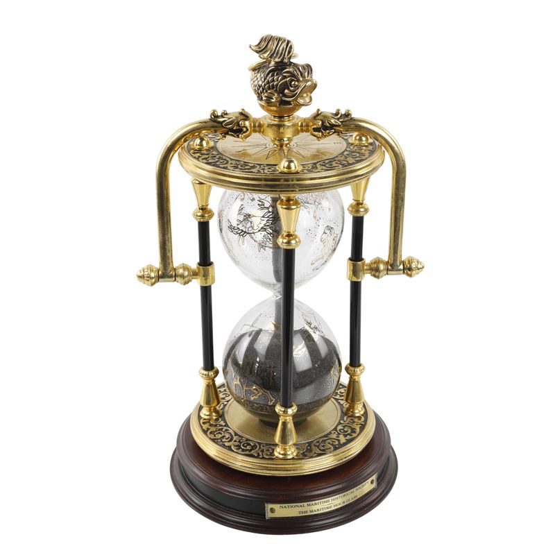 Franklin Mint, Clessidra nautica in oro 24Kt