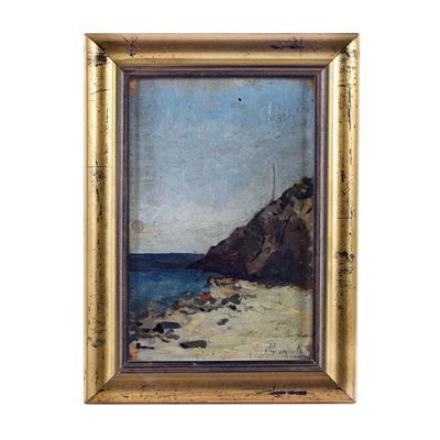 Monticelli, Paesaggio marino con spiaggia e scogliera