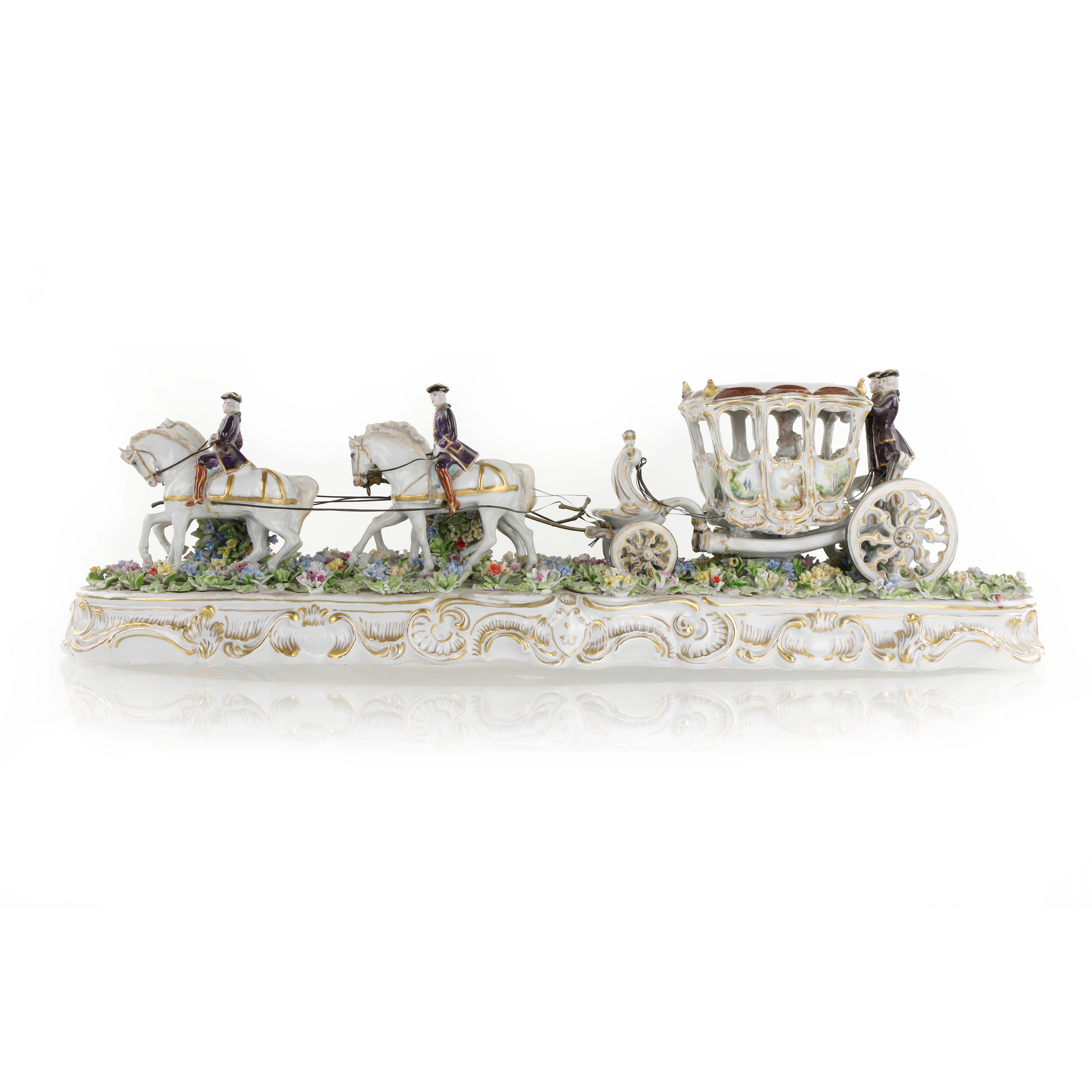 Luigi Fabris, Grande ceramica Capodimonte, scultura in porcellana