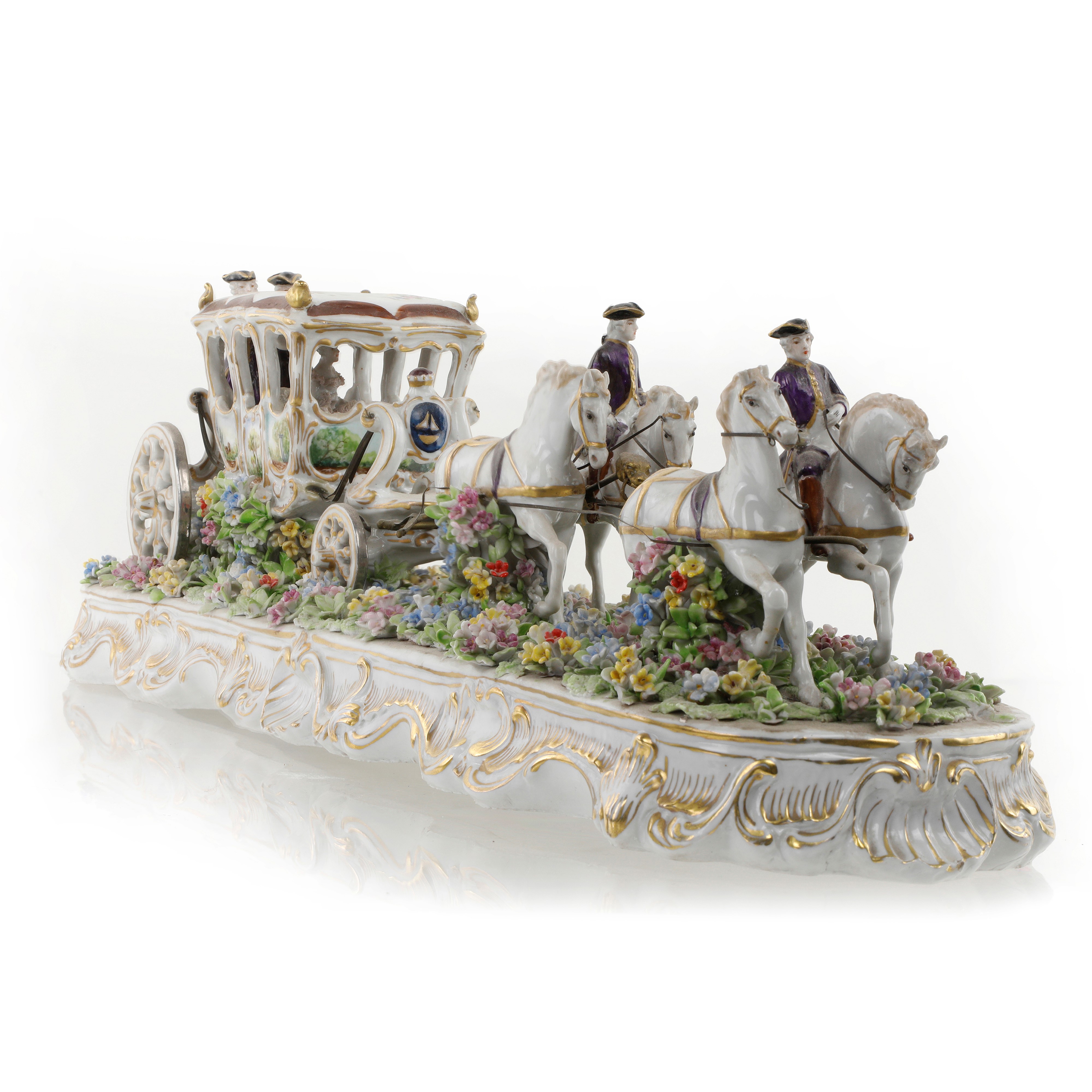 Luigi Fabris, Grande ceramica Capodimonte, scultura in porcellana