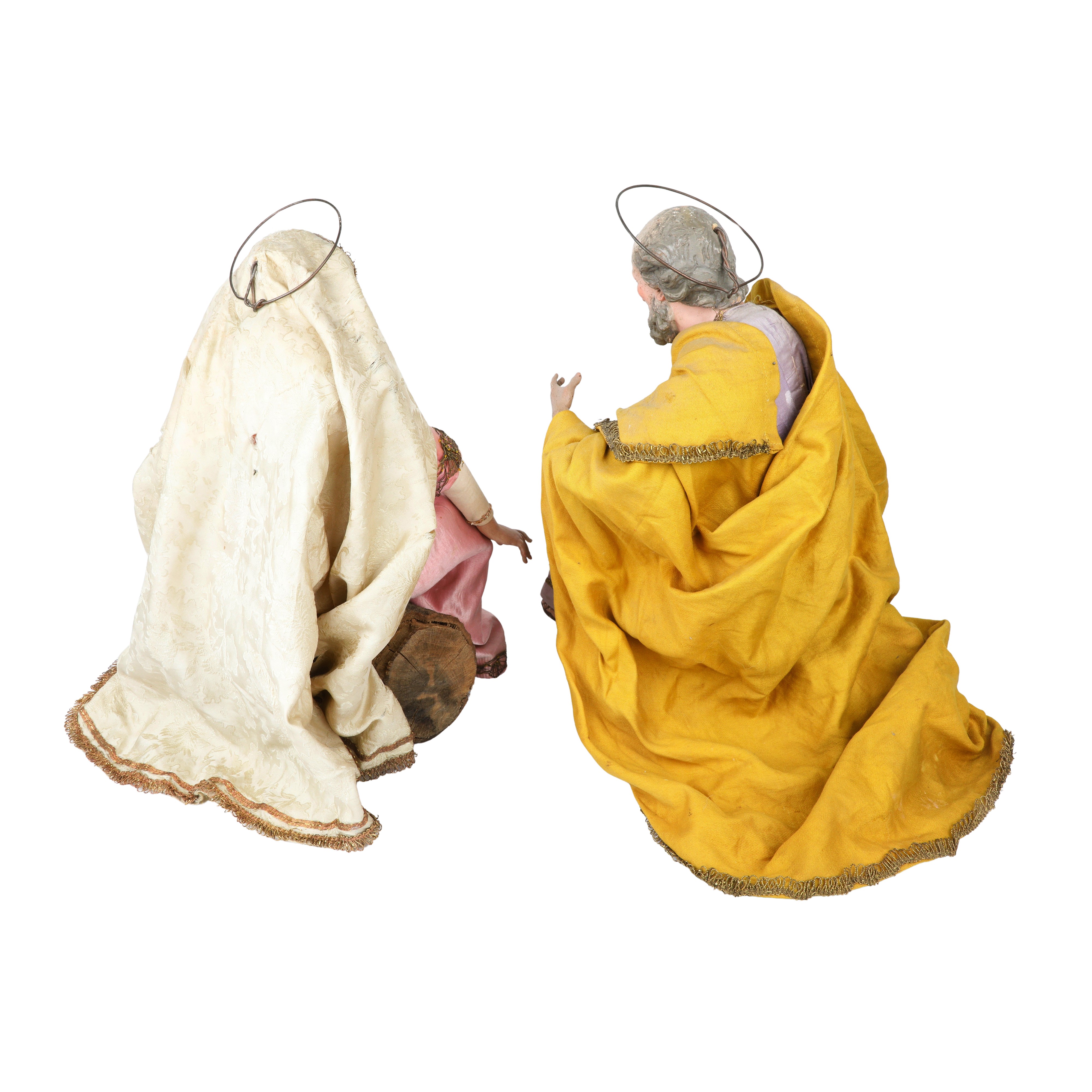 Scultore napoletano del XVIII secolo, La Vergine Maria e San Giuseppe