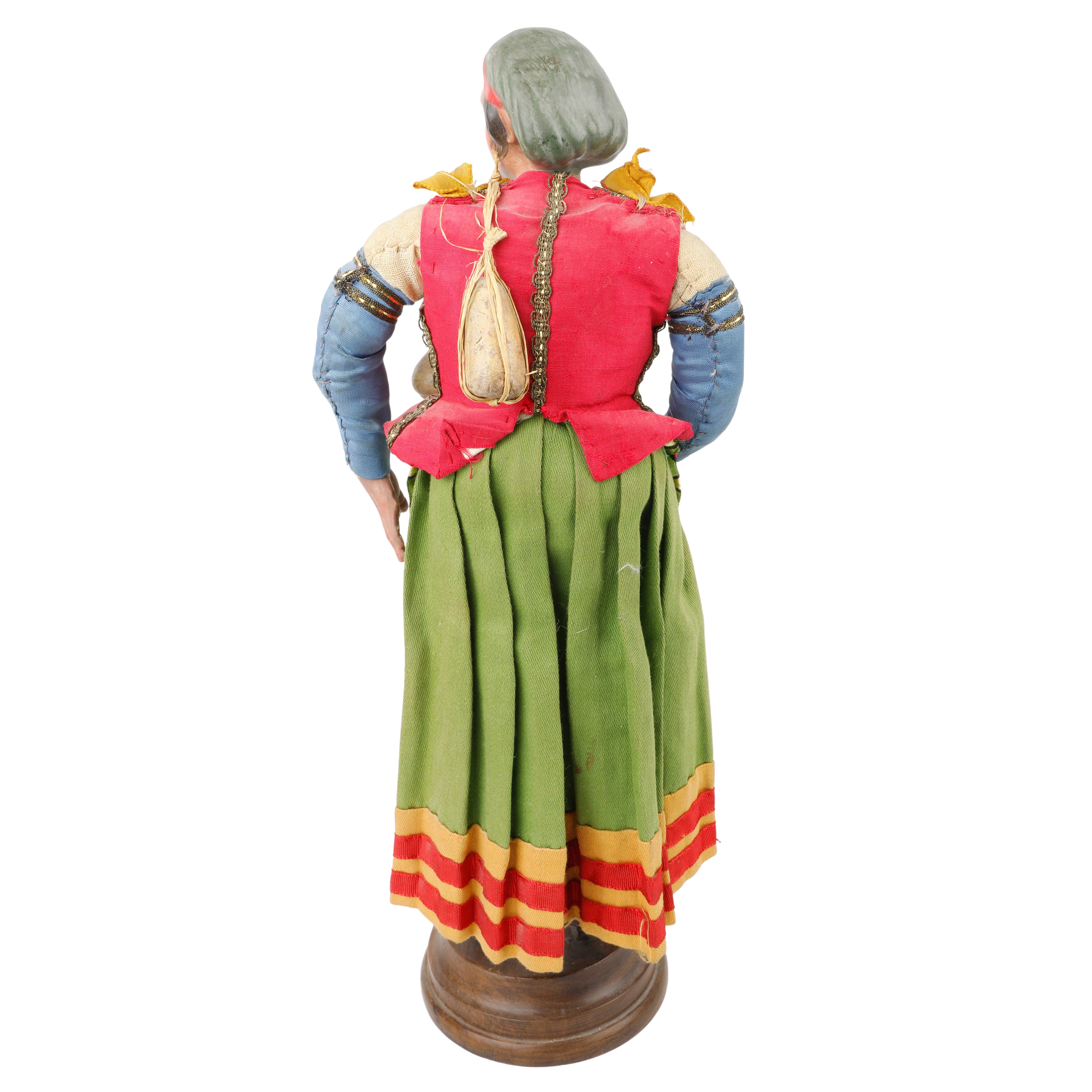 Scultore napoletano, Giovane mercante di caciocavallo in abito da festa