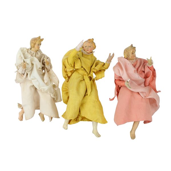 Tre angioletti in volo -Napoli - FINE XVIII INIZIO XIX secolo