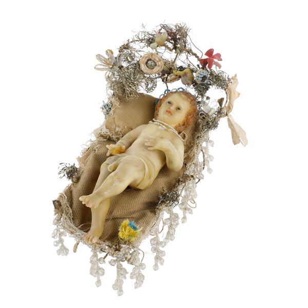 Bambinello in cera - Napoli