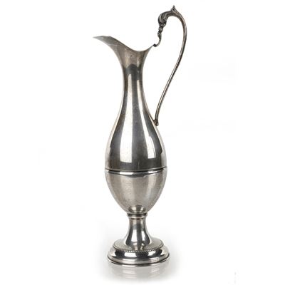 Ampolla in Argento 800, cm 21 x 9, peso 99 g