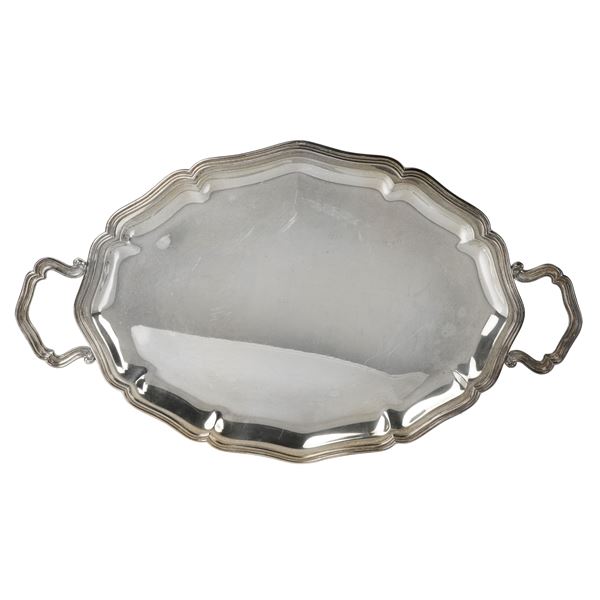 Vassoio in Argento 800 sagomato