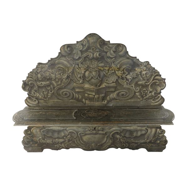 Importante panca dipinta - Marche