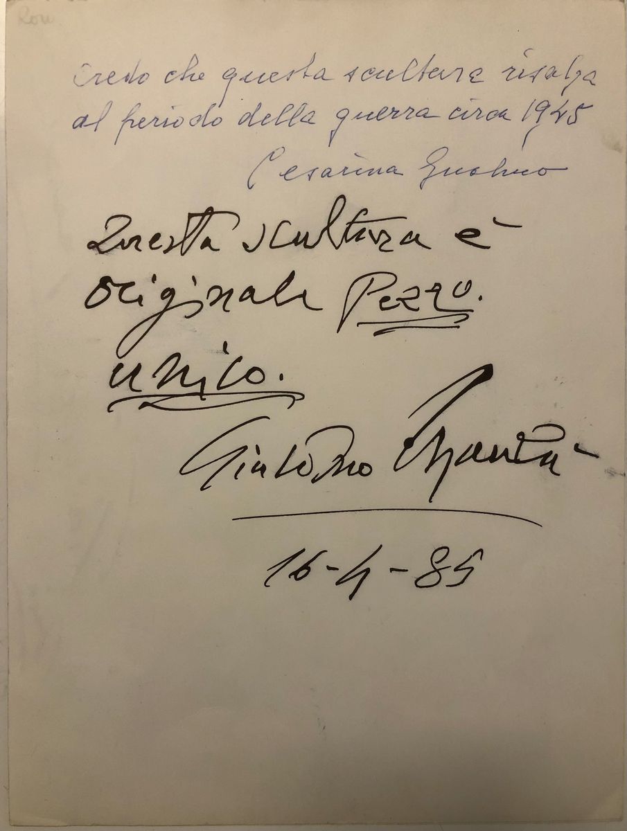 Giacomo Manzù - Ritratto di Cesarina Gualino