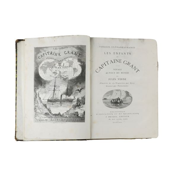 Jules Verne - Les Enfants du Capitaine Grant (Edizione Hetzel)