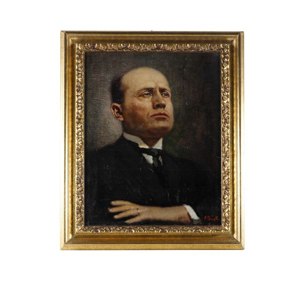 Ritratto di Benito Mussolini