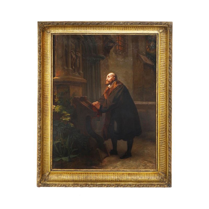 Bernardo Celentano - Torquato Tasso in preghiera