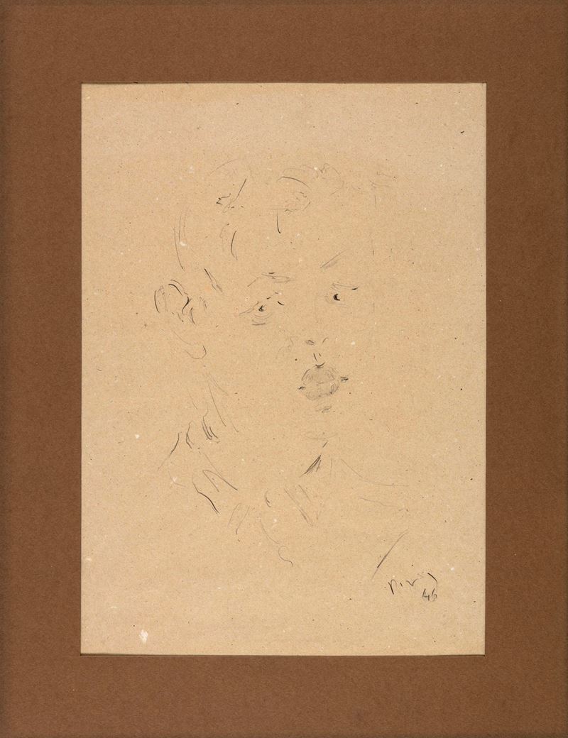 Filippo De Pisis - Senza Titolo