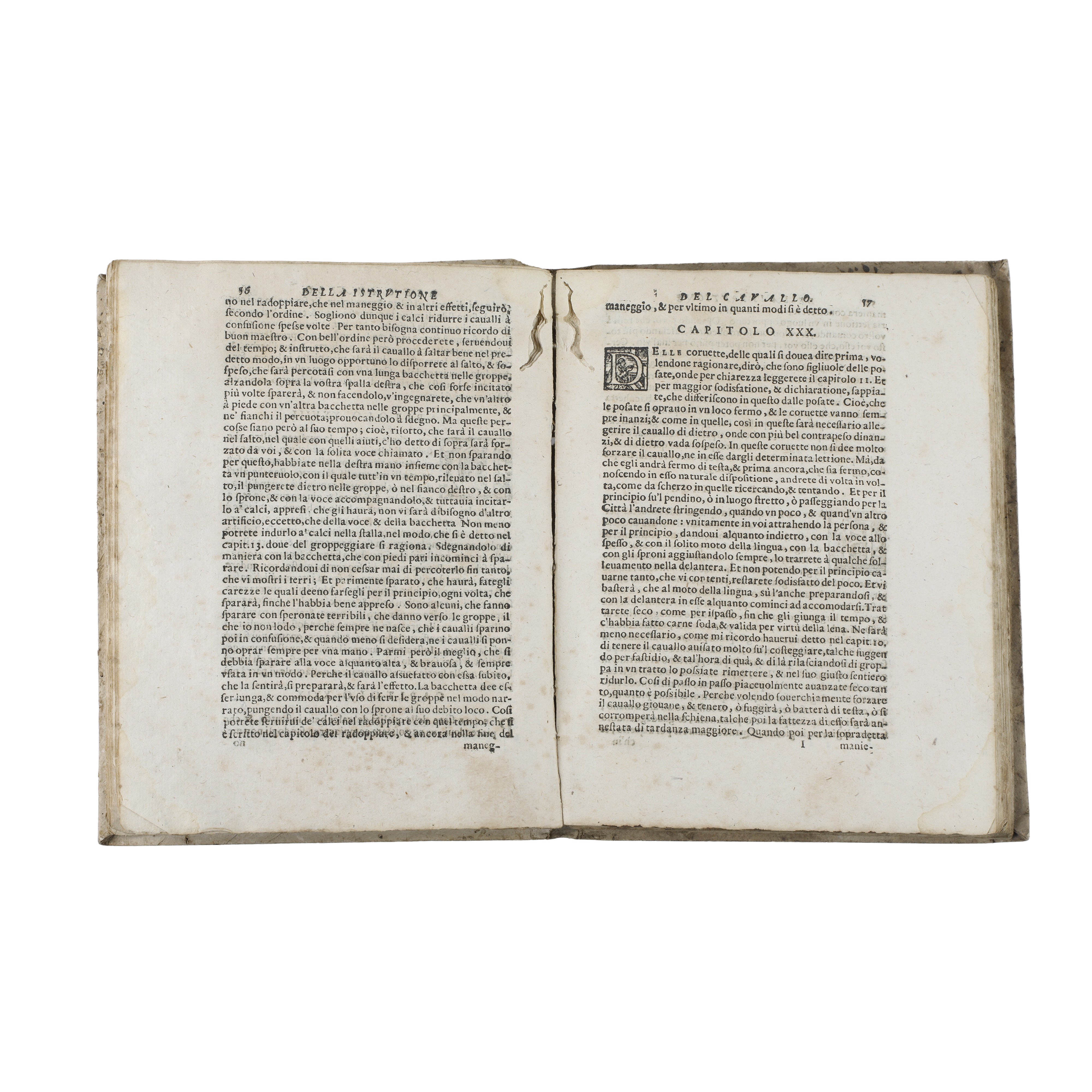 Scuola De’ Cavalieri di Ottaviano Siliceo Gentilhuomo Troiano