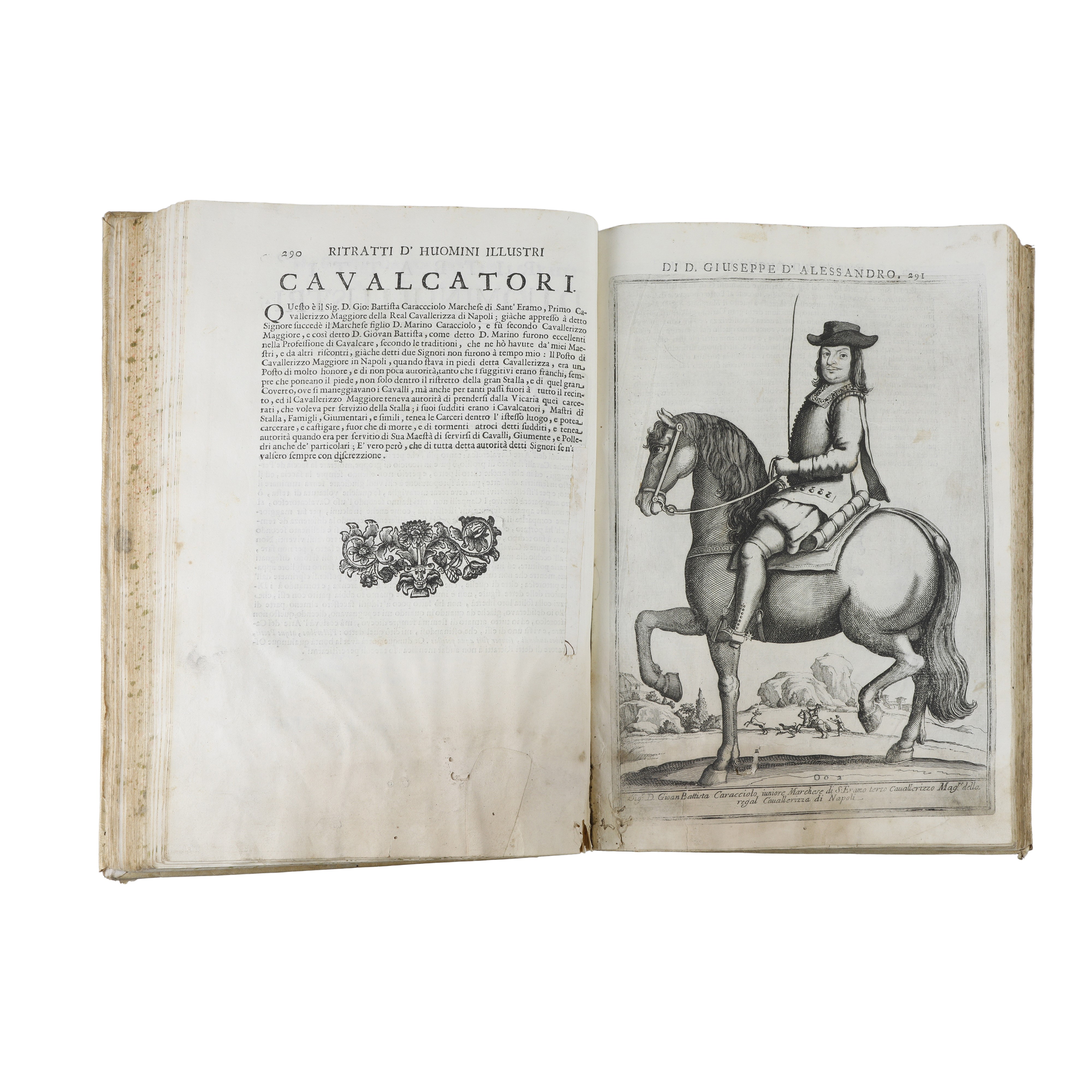 Opera di Giuseppe D’Alessandro Duca di Peschiolanciano divisa in cinque libri nei quali si tratta...