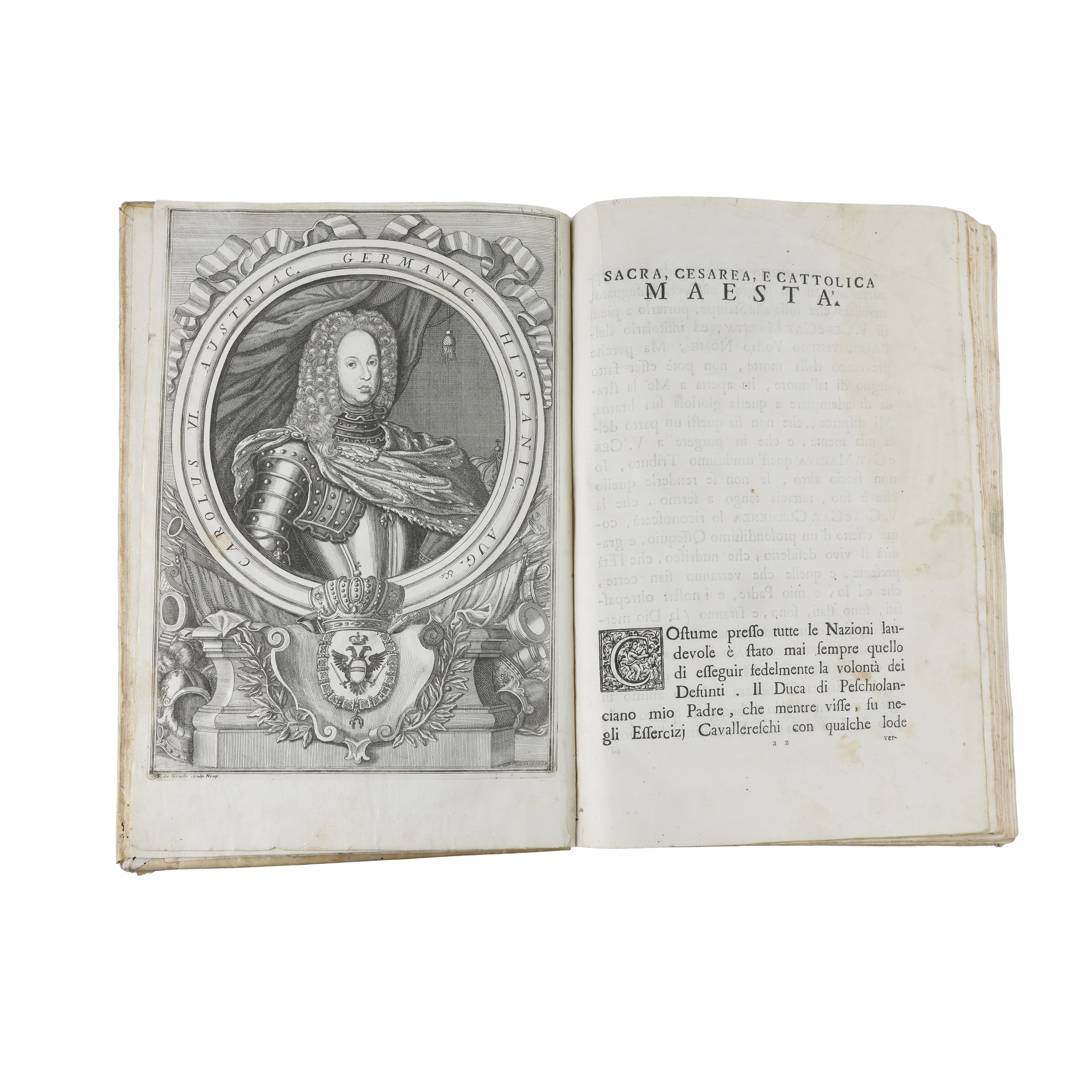 Opera di Giuseppe D’Alessandro Duca di Peschiolanciano divisa in cinque libri nei quali si tratta...