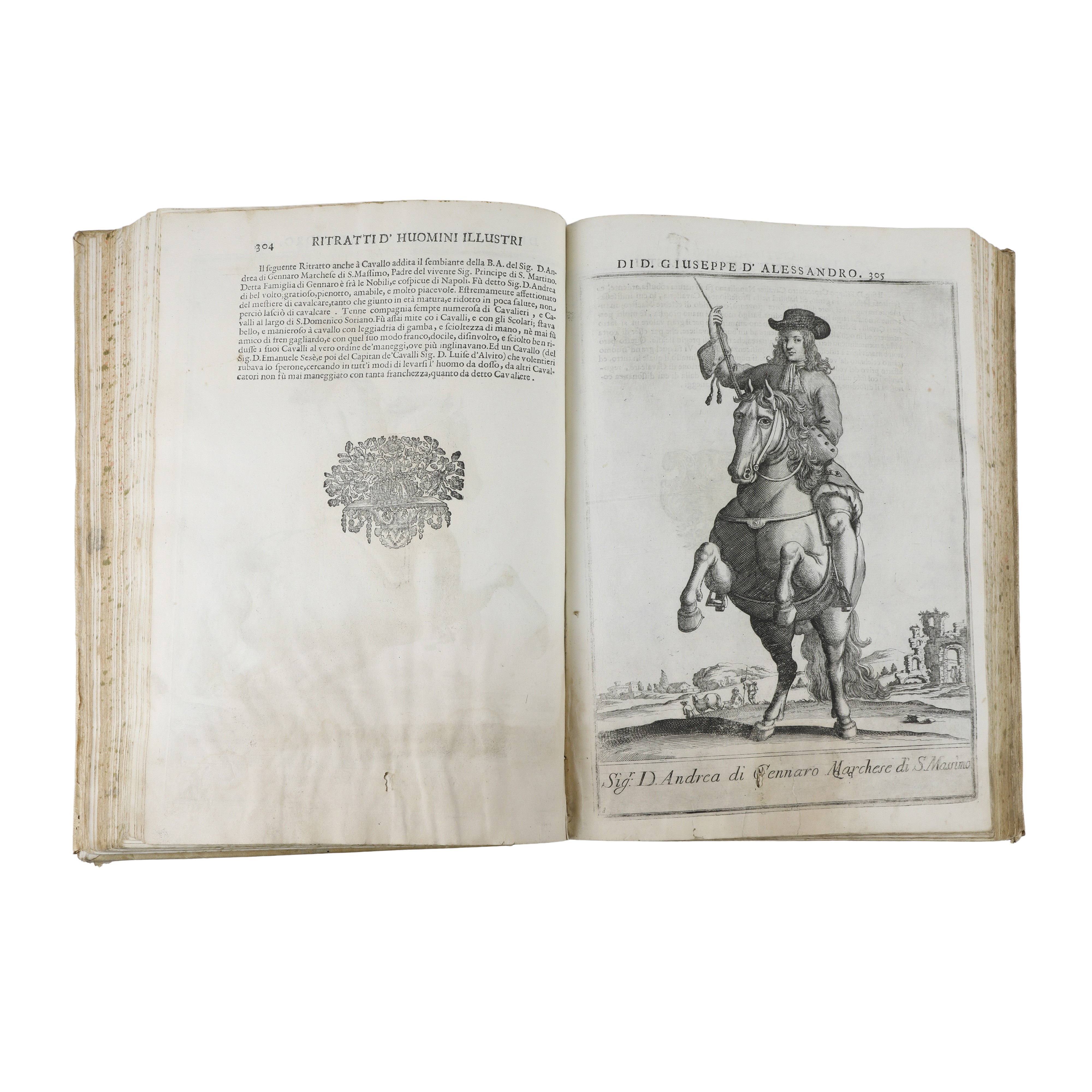 Opera di Giuseppe D’Alessandro Duca di Peschiolanciano divisa in cinque libri nei quali si tratta...