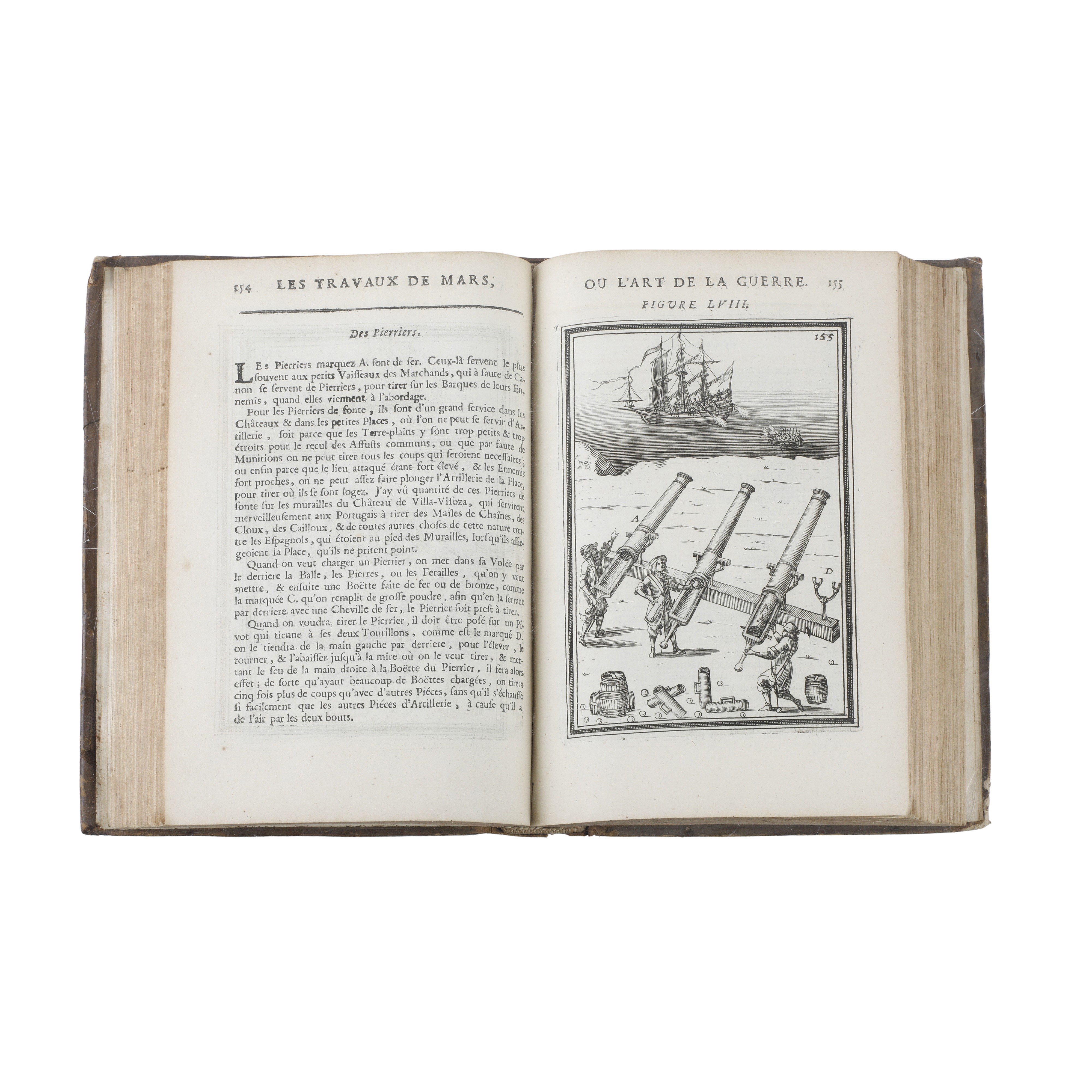 Le Travaux de Mars ou L’Art de la Guerre divisè in Trois Parties trois tome, par Allain Manesson ...
