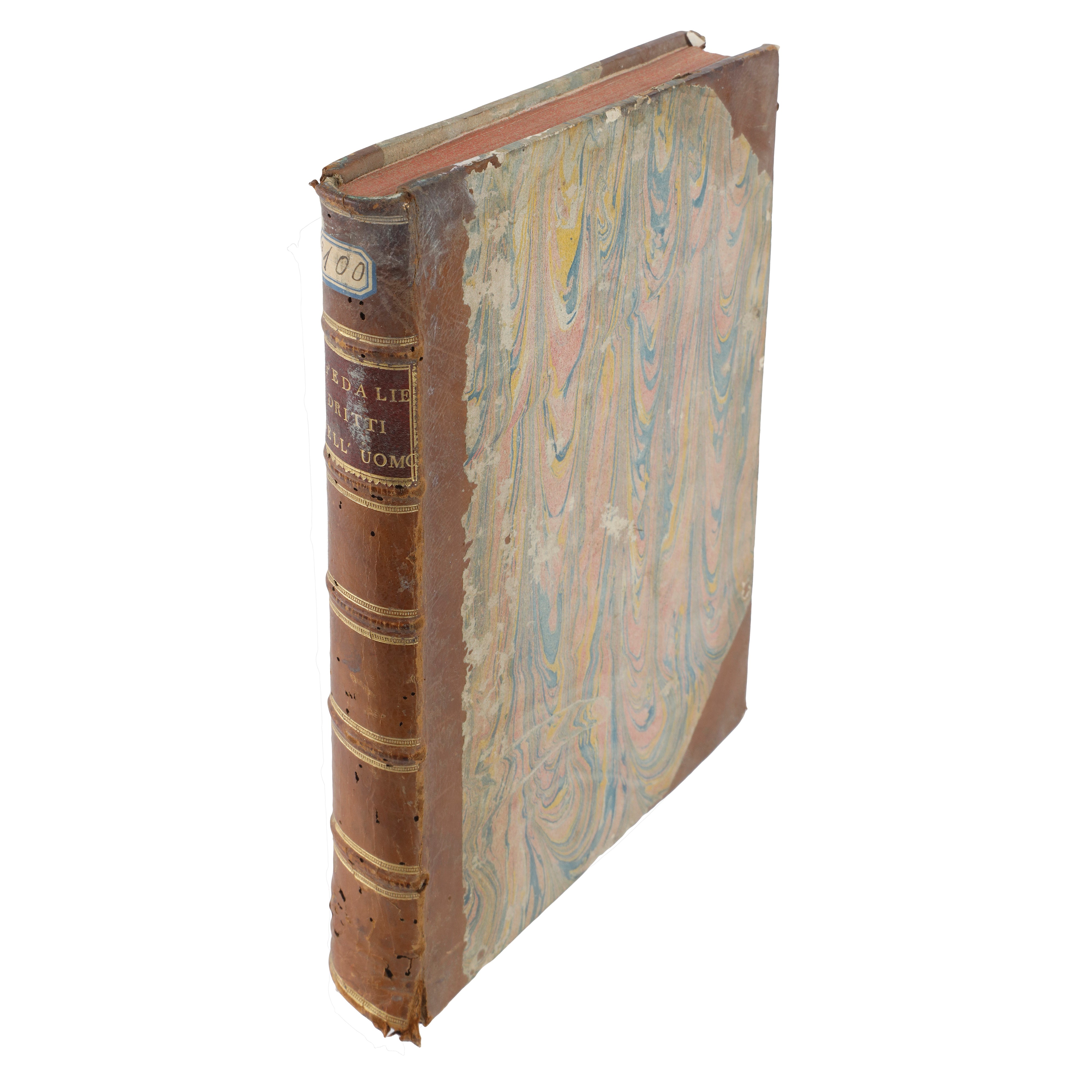 De’ Diritti dell’Uomo libri VI di Nicola Spedaleri Siciliano