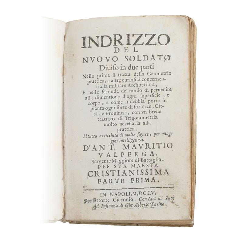 Valperga, Indirizzo del Nuovo Soldato
