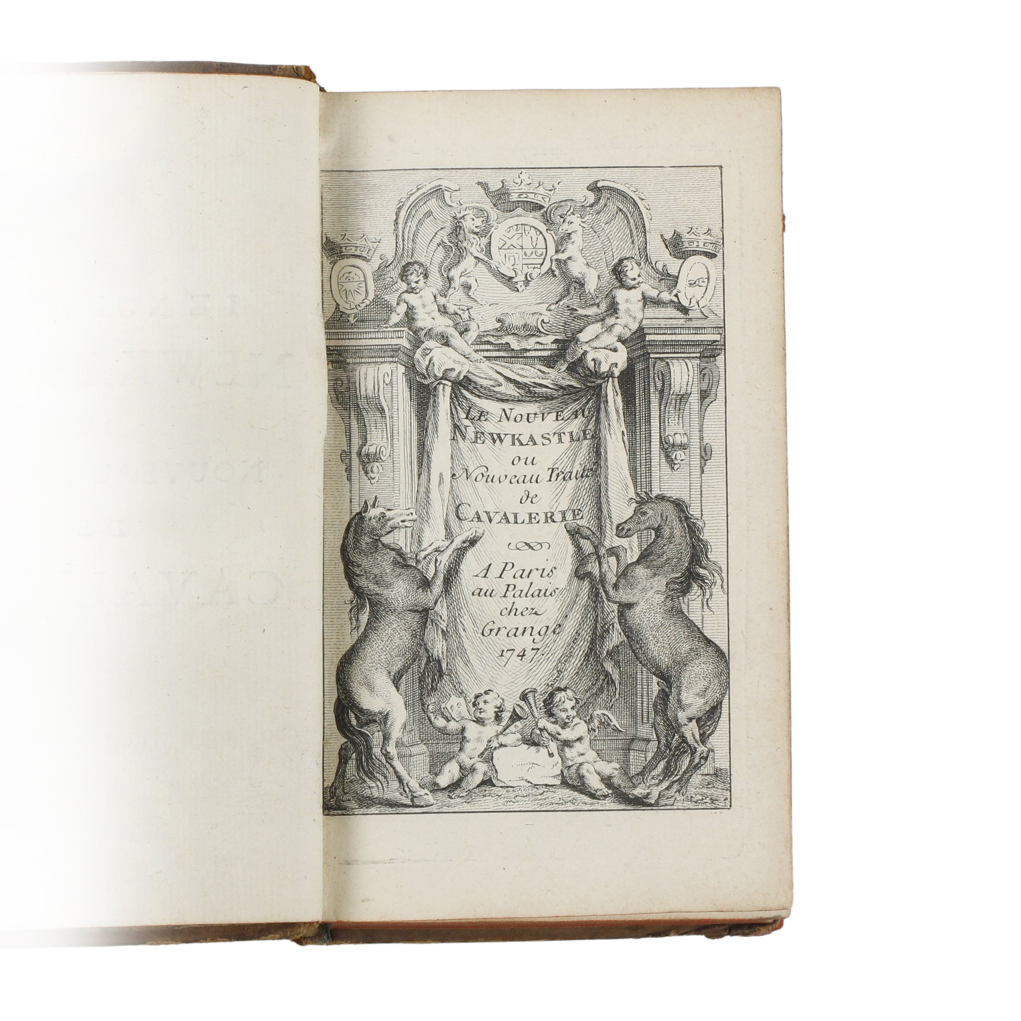 NEWCASTLE, William Cavendish, duca di]. Le Nouveau Newkastle, ou Nouveau Traité de Cavalerie.