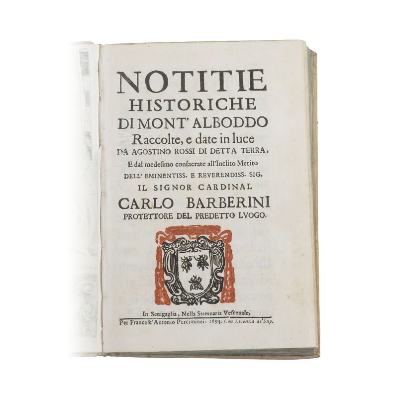 Notitie Historiche di Mont’Alboddo Raccolte, e date in luce