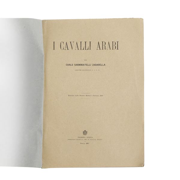 I Cavalli Arabi - Carlo Sanminiatelli Zabarella (1895)