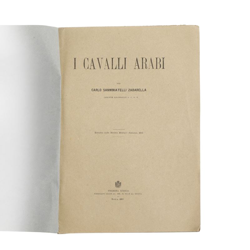 I Cavalli Arabi - Carlo Sanminiatelli Zabarella (1895)