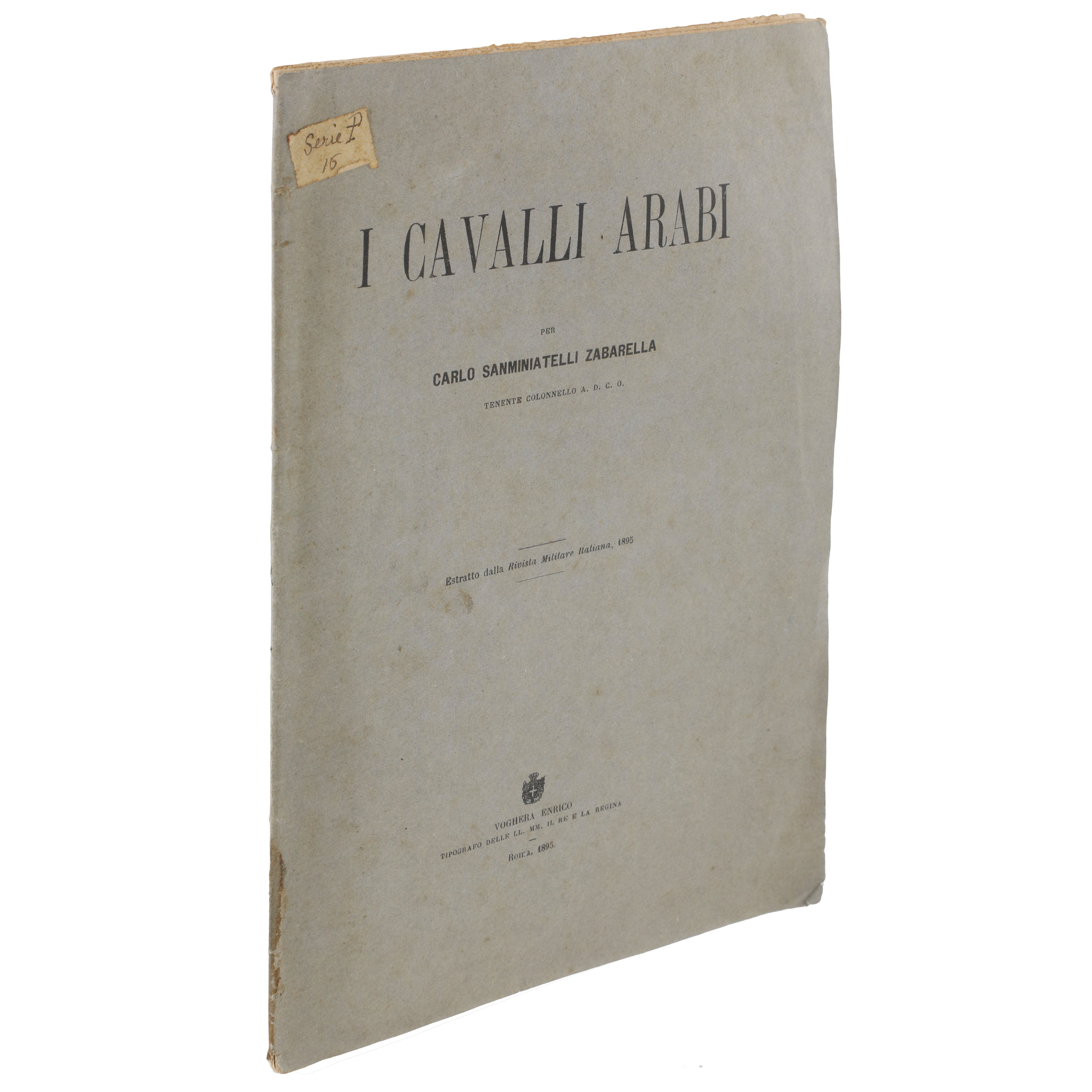 I Cavalli Arabi - Carlo Sanminiatelli Zabarella (1895)