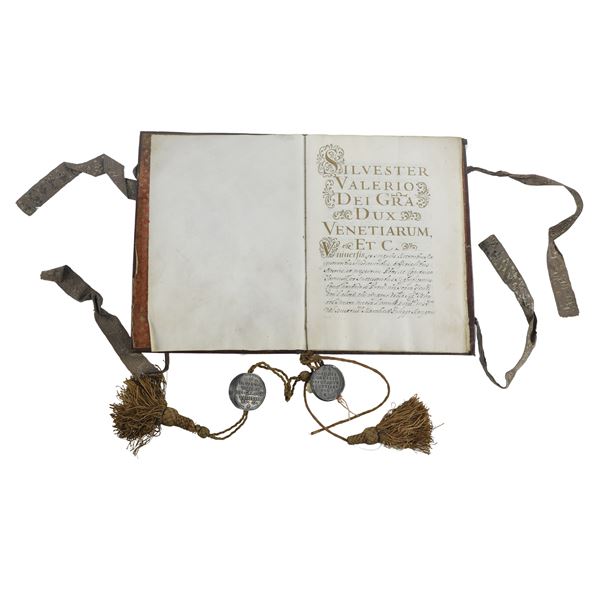 Importante Documento Ducale Veneziano (XVII-XVIII Secolo), Gran Dux