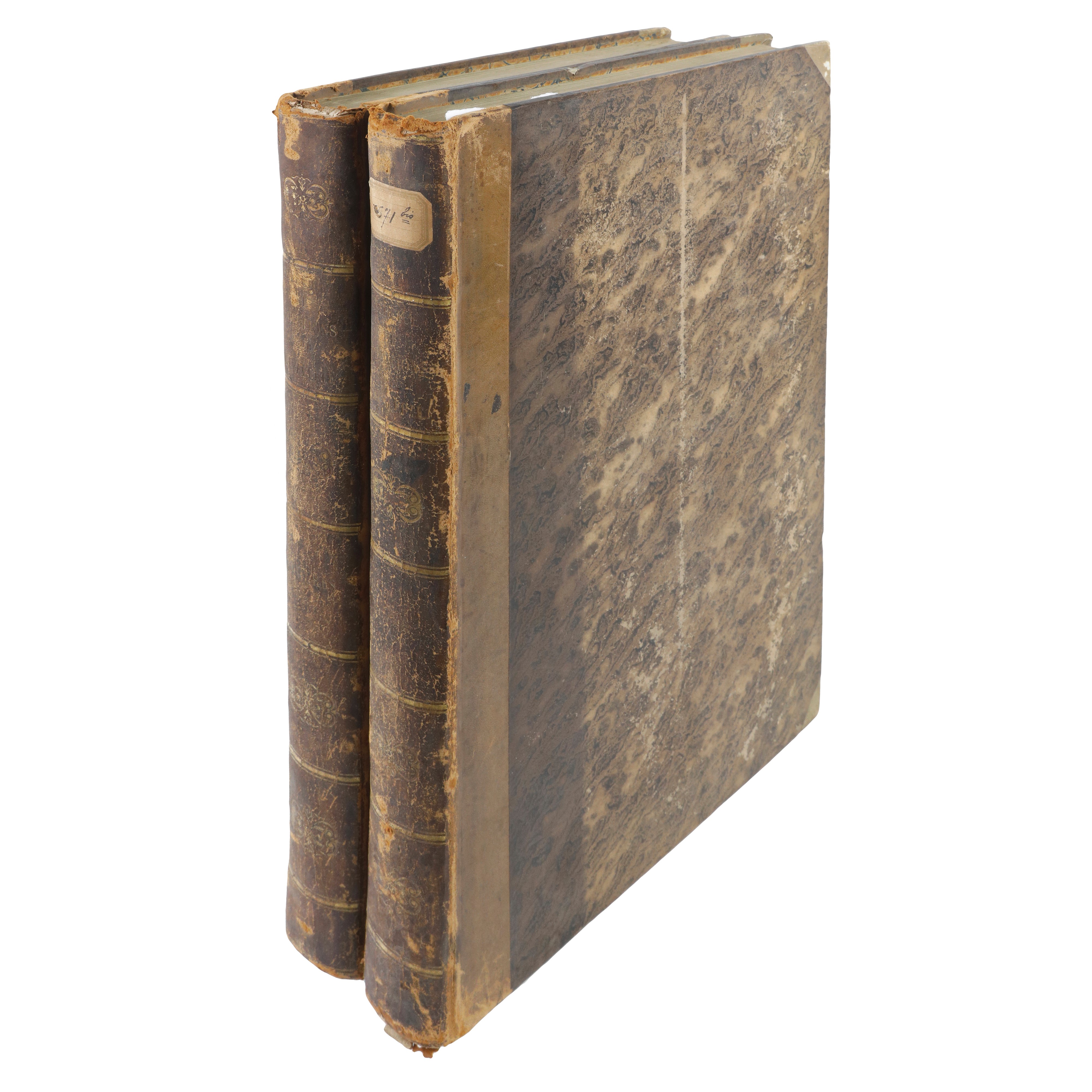 L’ordinance du Roi du Décembre 1829” Charles X (Re di Francia dal 1757-1836, coppia di volumi)