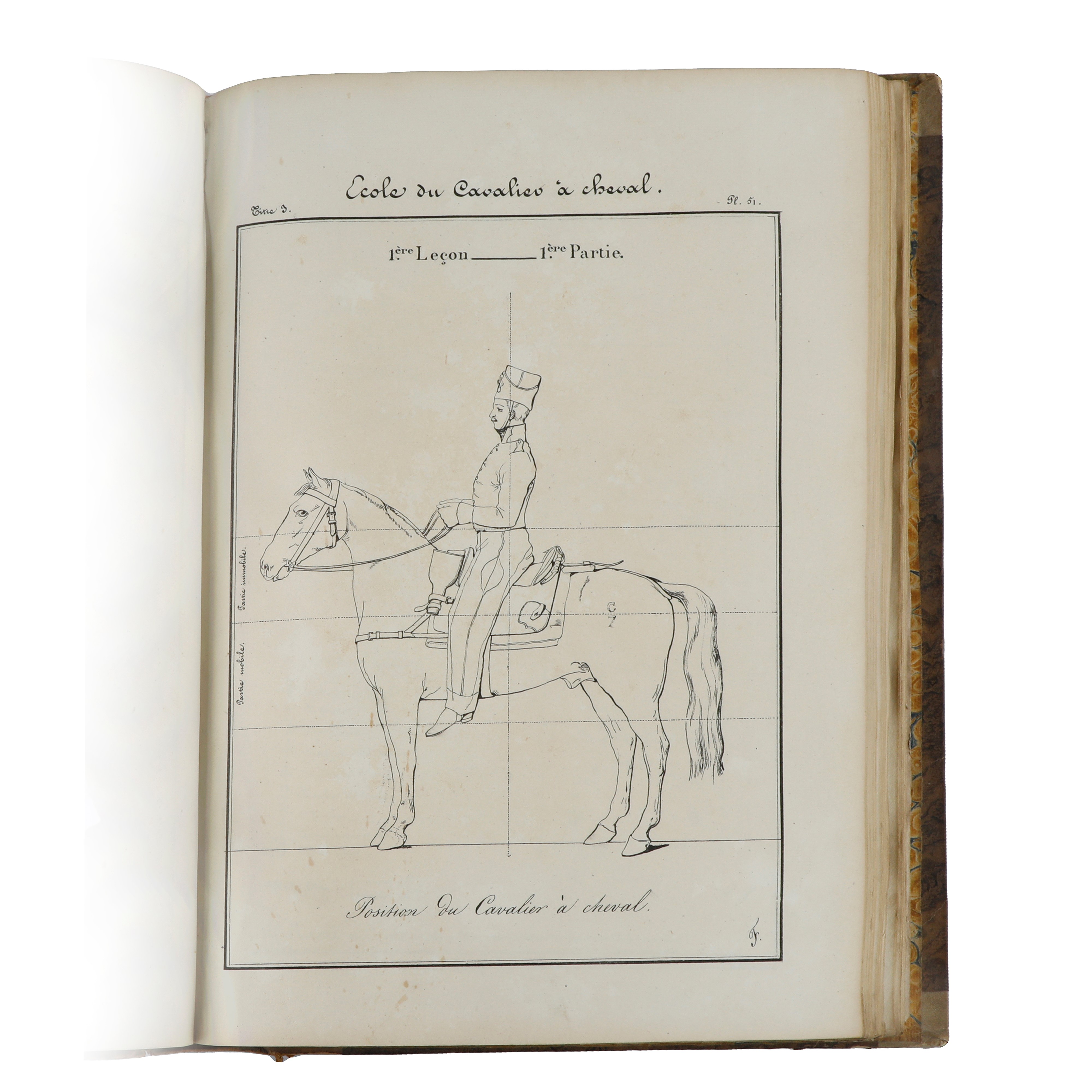 L’ordinance du Roi du Décembre 1829” Charles X (Re di Francia dal 1757-1836, coppia di volumi)