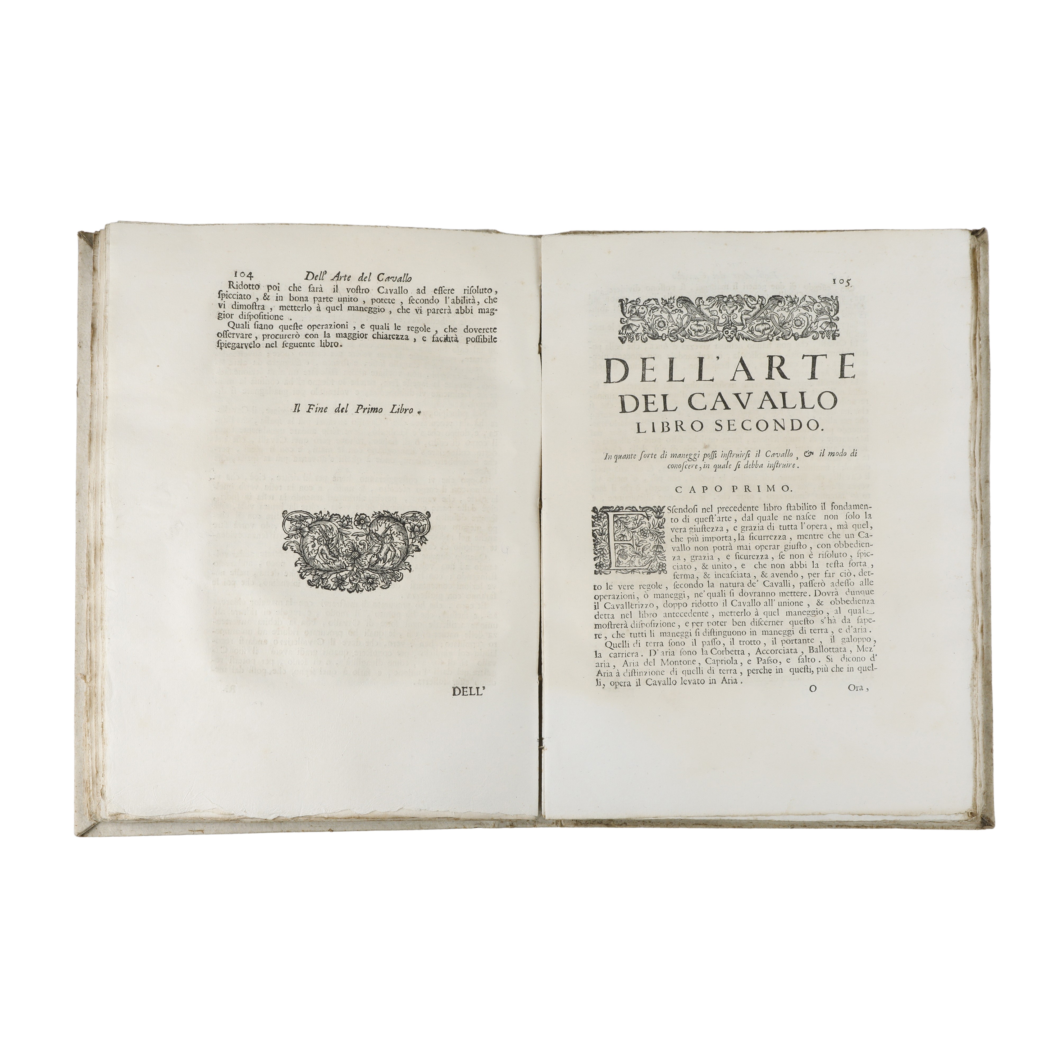 L’Arte del Cavallo di Nicola e Luigi Santapaulina divisa in Tre Libri