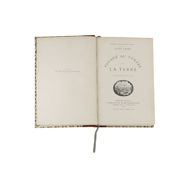Jules Verne - Voyage au centre de la Terre (Ed. Hetzel)