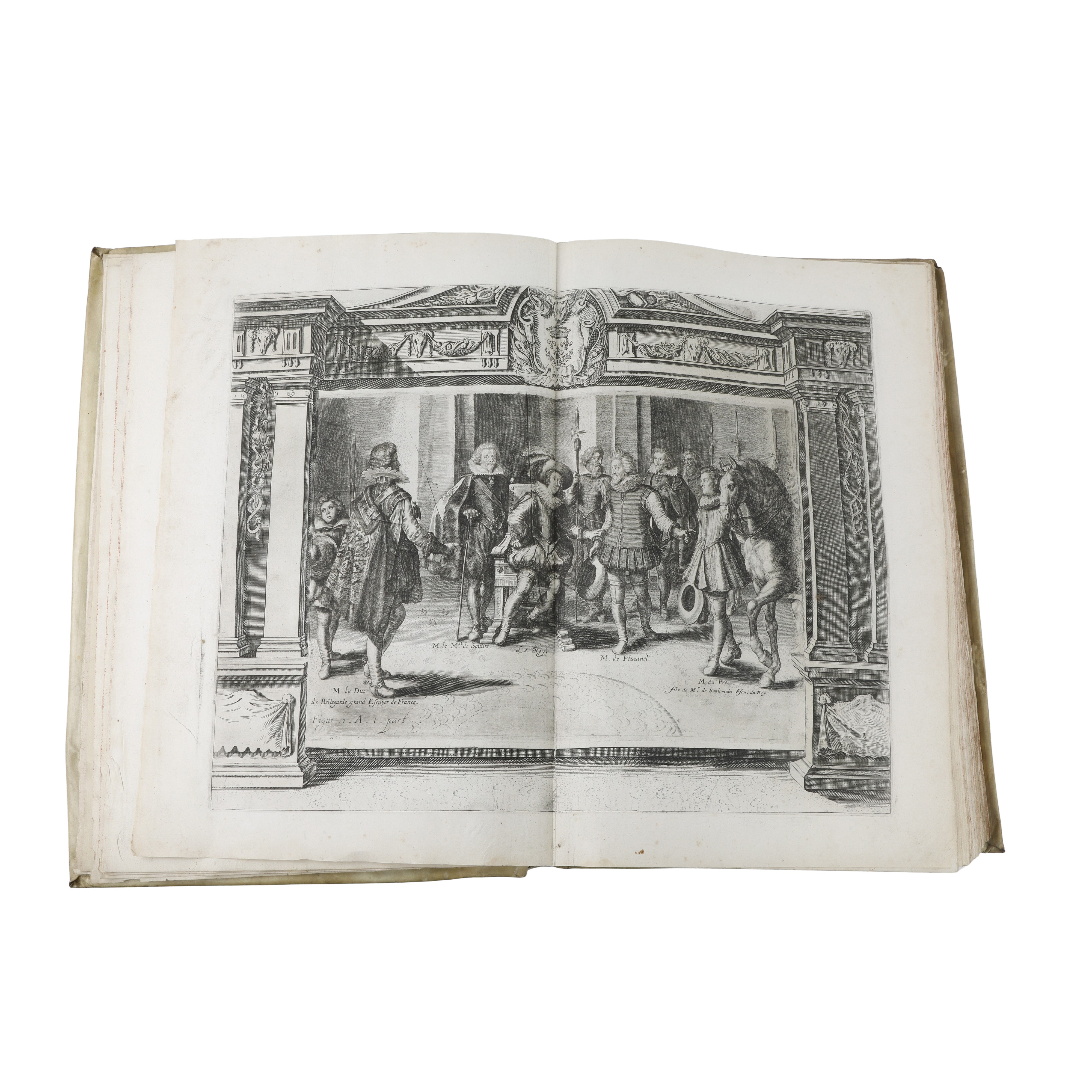 L’instruction du Roy en l’exercice de Monter a Cheval par Messire Antoine de Pluvinel son soubs G...
