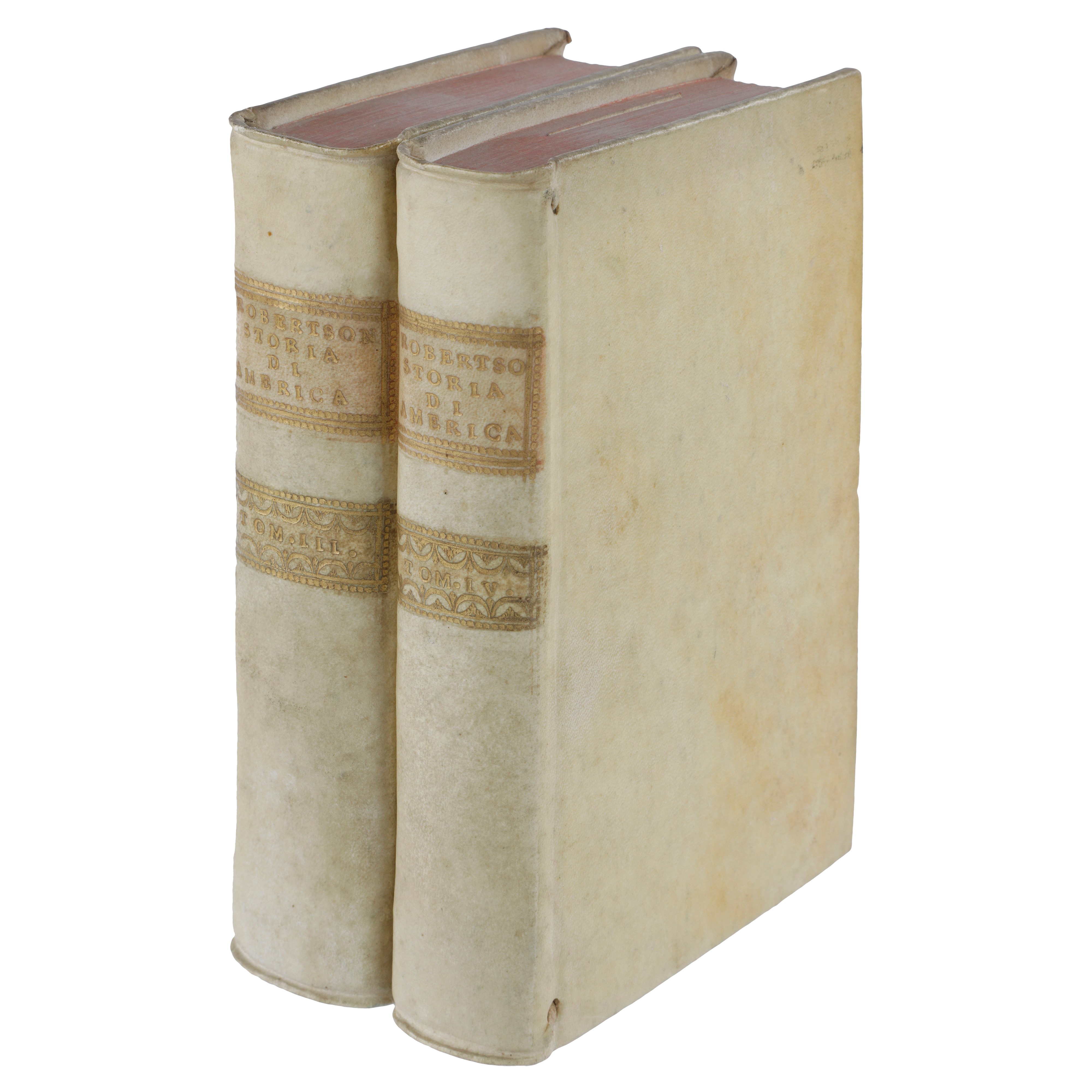ROBERTSON, Guglielmo (William). Storia di America.