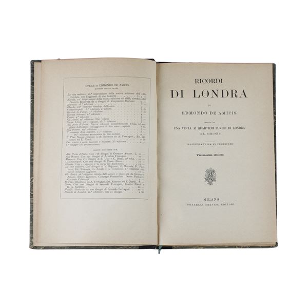 Edmondo De Amicis - Ricordi di Londra