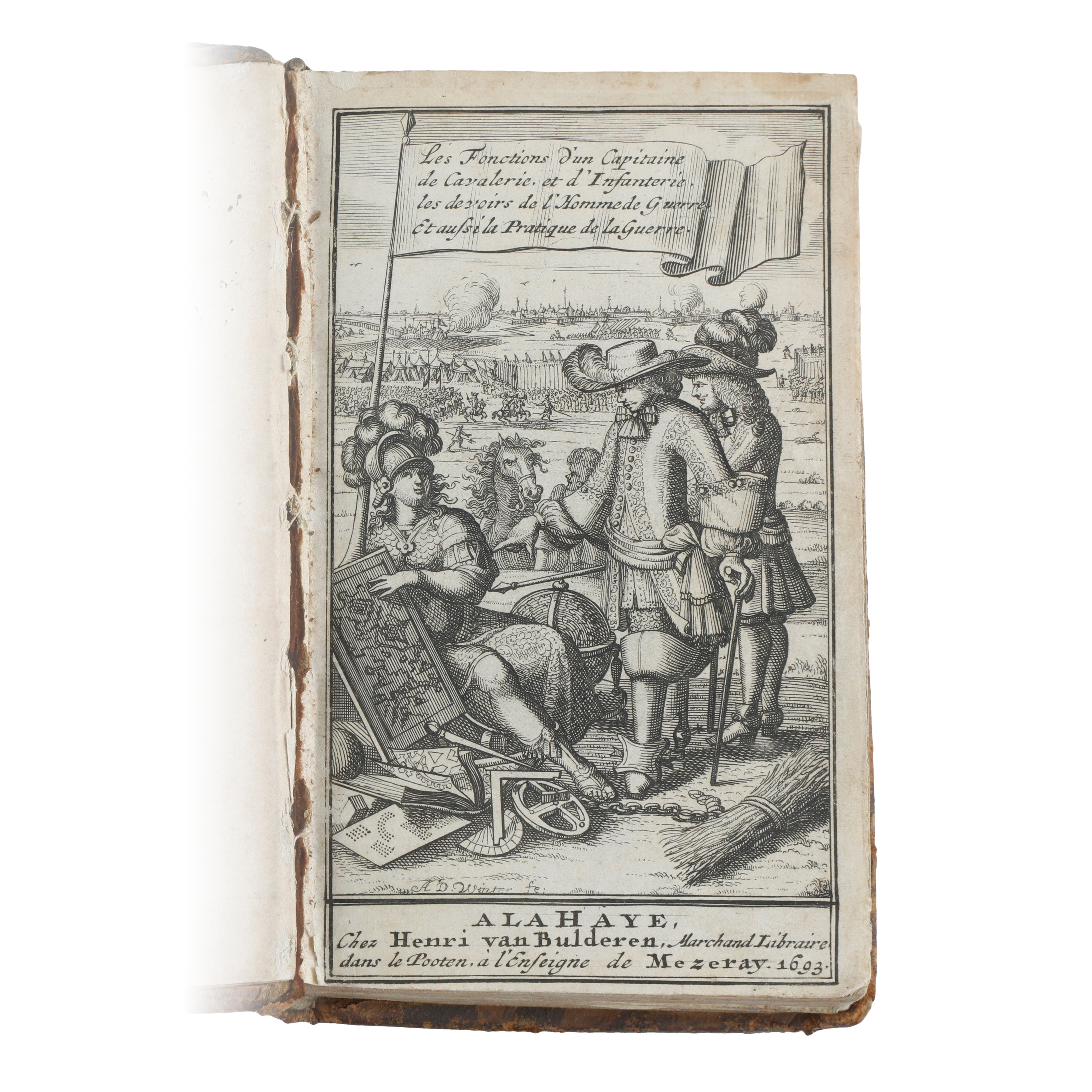 Les Functions du Capitaine de Cavallerie & les principales des ses officiders subalterbnes