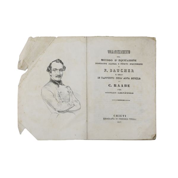 Trattato di Equitazione - Metodo Baucher (Chieti, 1857)