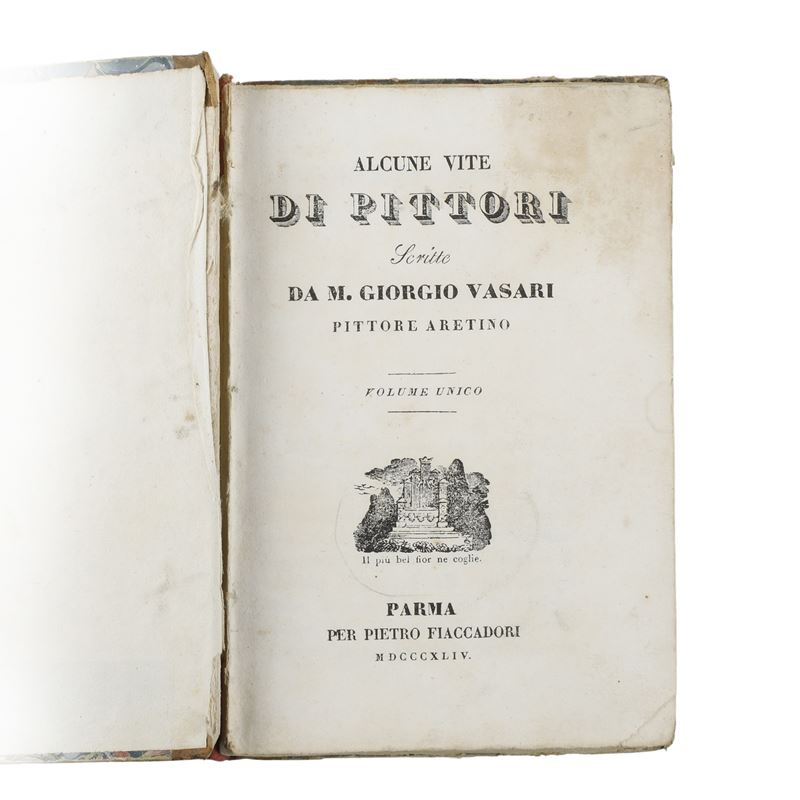 Giorgio Vasari - "Alcune Vite di Pittori" (Parma, 1844)
